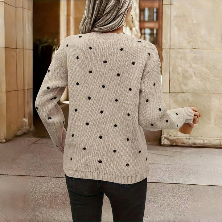 Lilah | Polka Dot Knitted Sweater 5