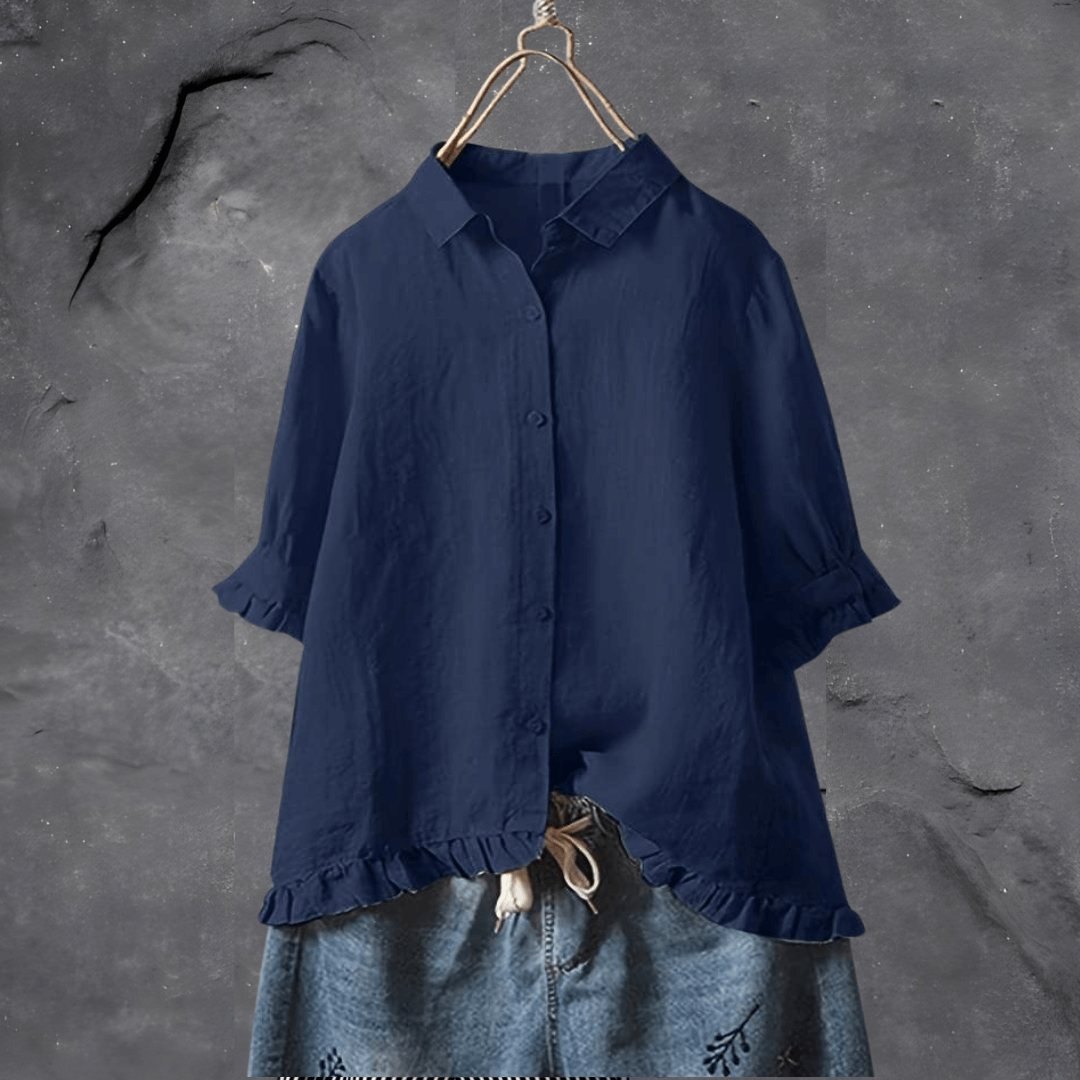 Womens Blouse - Timeless Design & Flattering Fit for Any Occasion-2
