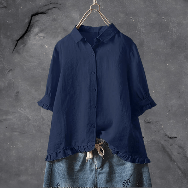 Womens Blouse - Timeless Design & Flattering Fit for Any Occasion-2