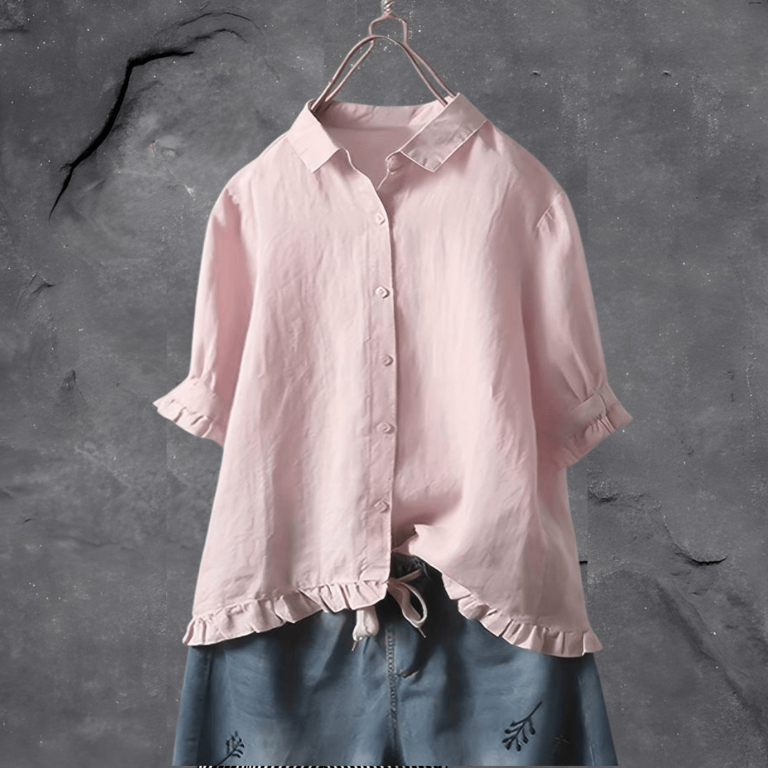 Womens Blouse - Timeless Design & Flattering Fit for Any Occasion-3
