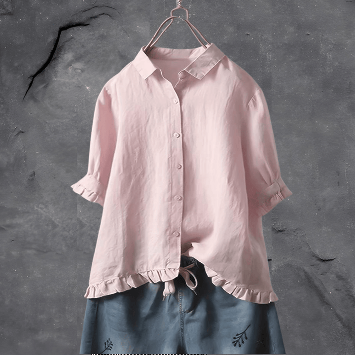 Womens Blouse - Timeless Design & Flattering Fit for Any Occasion-3