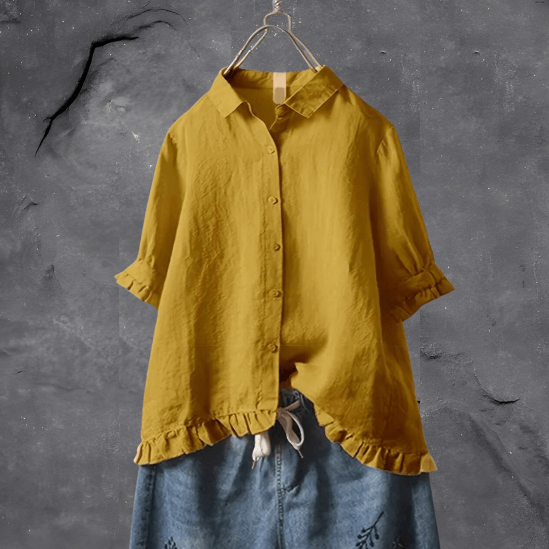 Womens Blouse - Timeless Design & Flattering Fit for Any Occasion-4