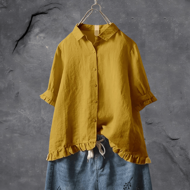 Womens Blouse - Timeless Design & Flattering Fit for Any Occasion-4