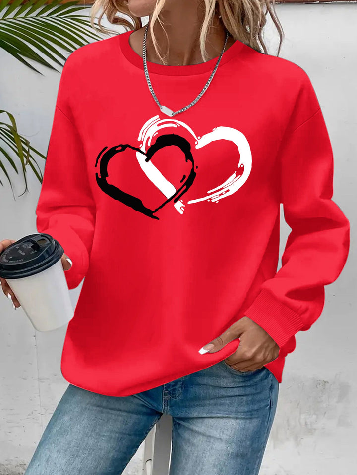 Elegant Heart Sweater - Soft, Cozy Fabric with Flattering Fit 5