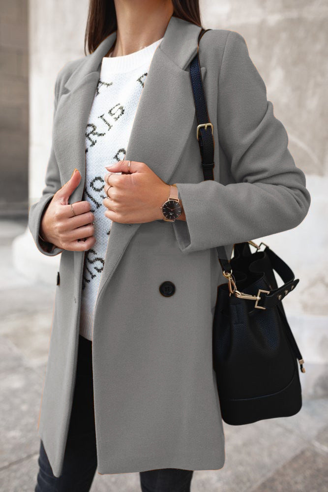 Elianna™ Double-Breasted Winter Coat for Women - Timeless Elegance & Comfort-1