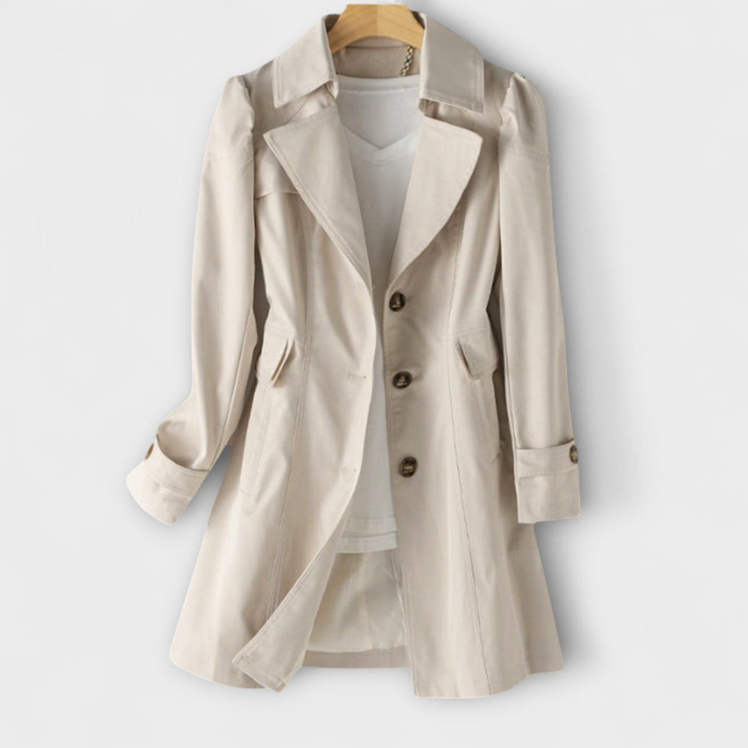 Black Trench Coat Women - Lightweight, Stylish & Versatile Outerwear 4