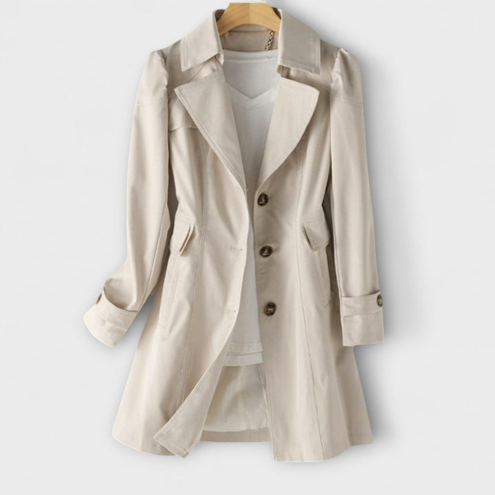 Black Trench Coat Women - Lightweight, Stylish & Versatile Outerwear 4