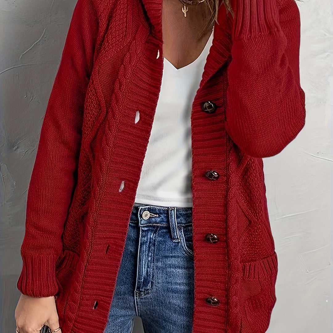 Variant image for Mustard Long Cardigan - Stylish Comfort for All Seasons, Women’s Fit-16