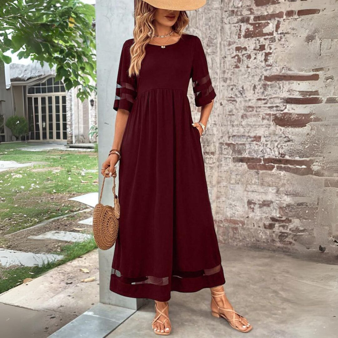 Adelaid™ Elegant Midi Dress - Timeless Style for Women, Perfect for Parties-6