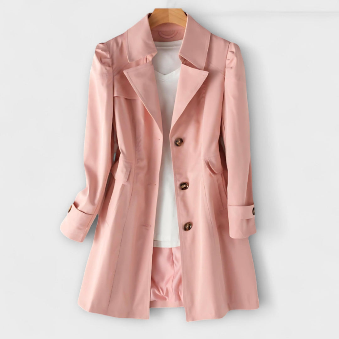 Black Trench Coat Women - Lightweight, Stylish & Versatile Outerwear 5