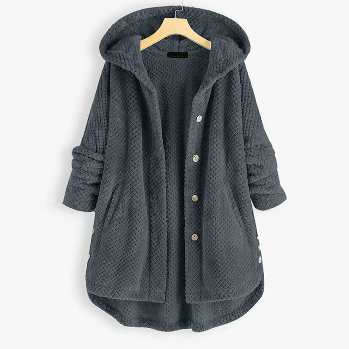 Dana™ Ribbed Hooded Wrap - Soft, Warm & Versatile Cardigan for Autumn-5