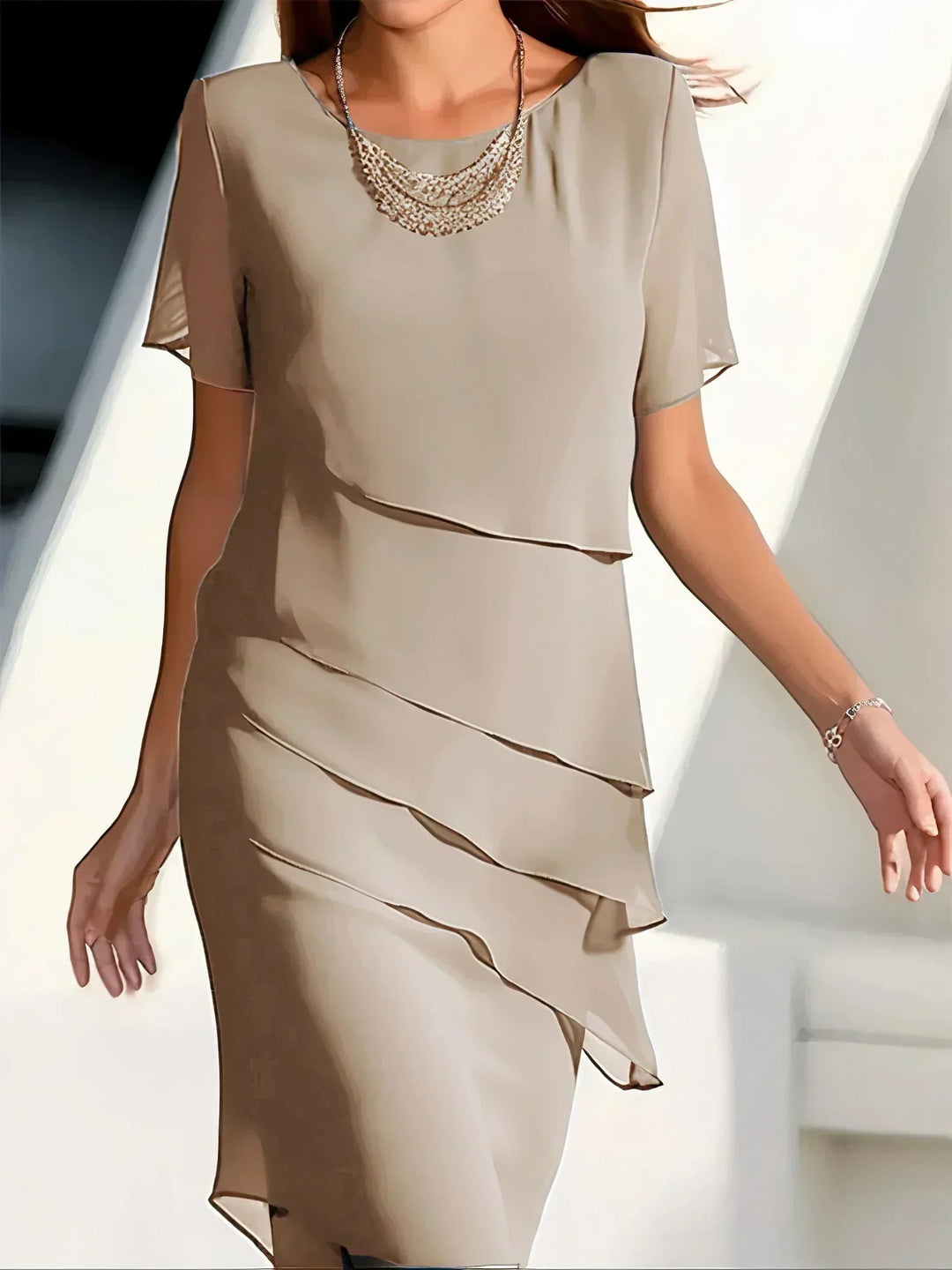 Womens Dress - Elegant Slimming Fit for Wedding Guests & Formal Events-4