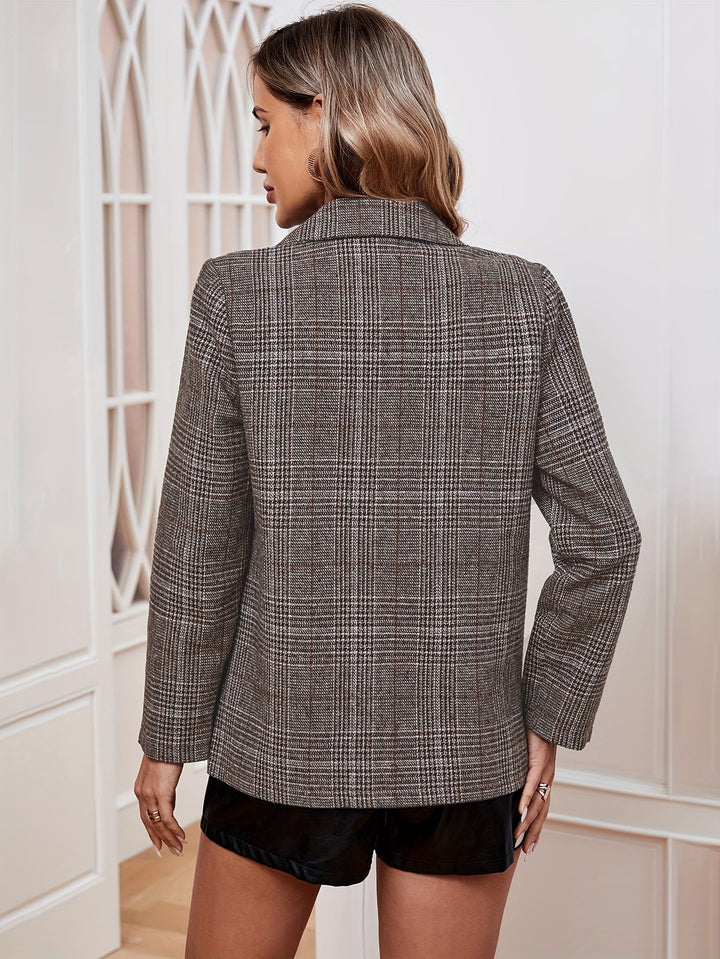 Women's Black Blazer - Flattering Fit for Business & Casual Style 4