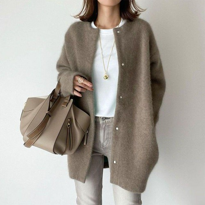 AVERY Black Long Cardigan - Premium Comfort & Timeless Style for Women-4