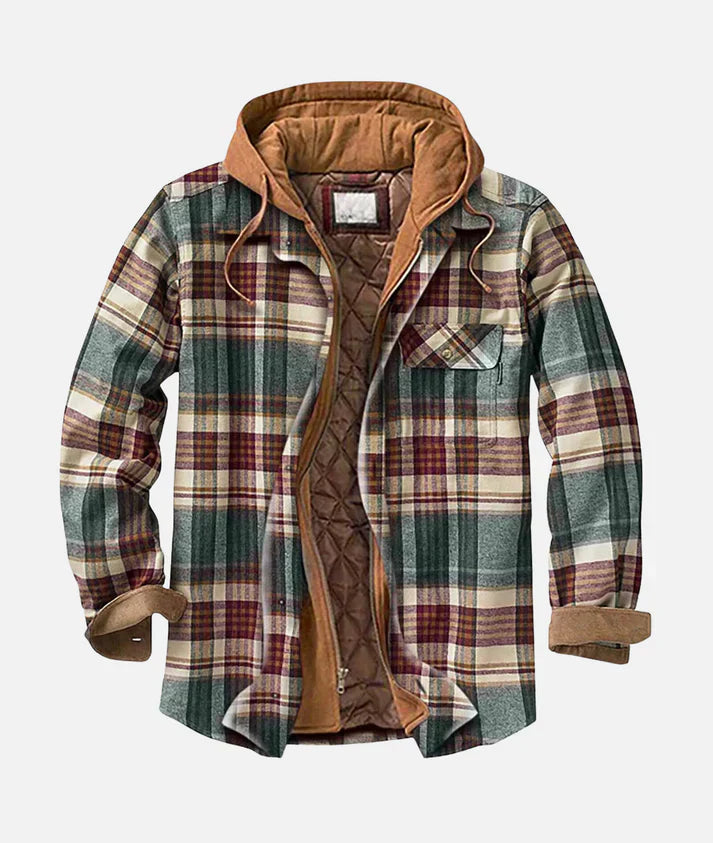 Eleanor™ Patchwork Plaid Jacket - Eye-Catching Design & Flattering Fit 3