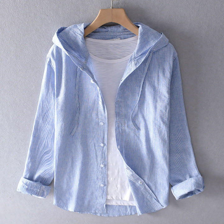 Elena | Light hooded blouse 0