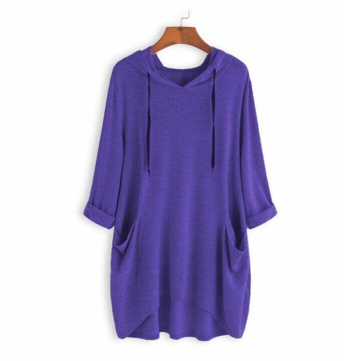 Ella/ Casual Comfy Pocket Hoodie 10