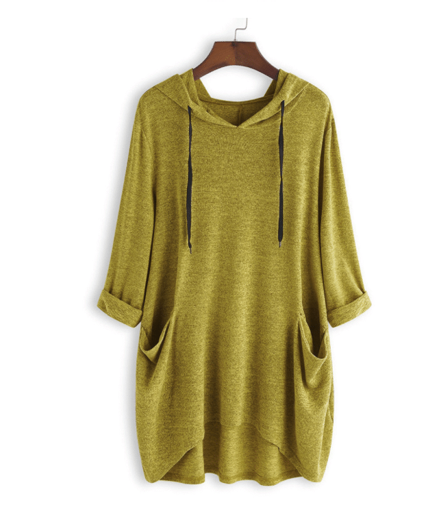 Ella/ Casual Comfy Pocket Hoodie 2