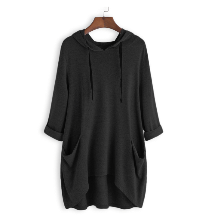 Ella/ Casual Comfy Pocket Hoodie 4