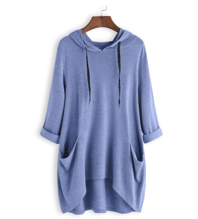 Ella/ Casual Comfy Pocket Hoodie 5