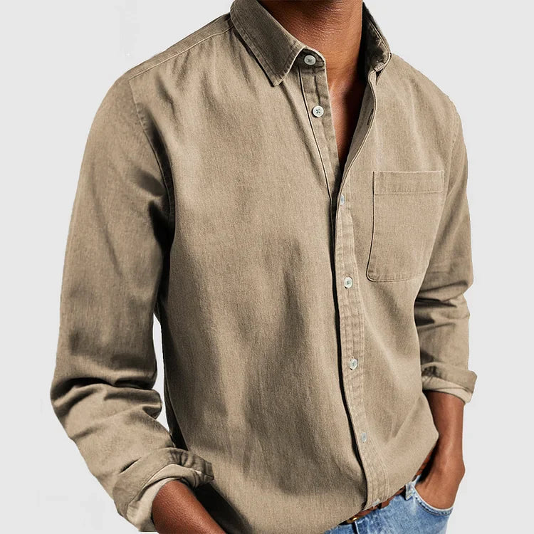 Friedhelm - elegant shirt with breast pocket 1