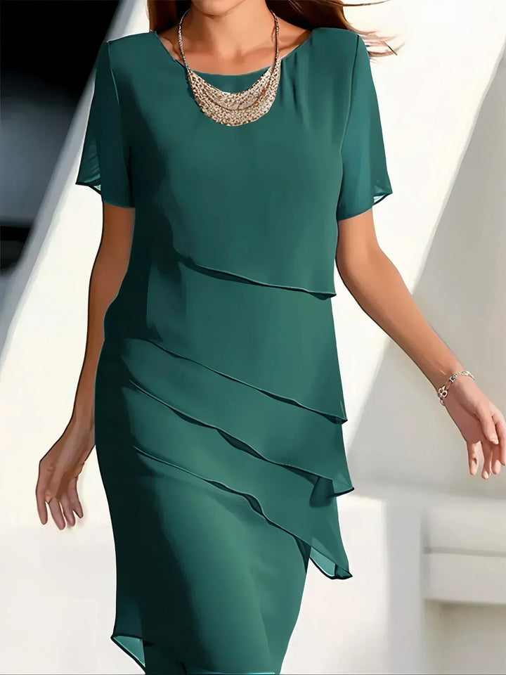 Womens Dress - Elegant Slimming Fit for Wedding Guests & Formal Events-3
