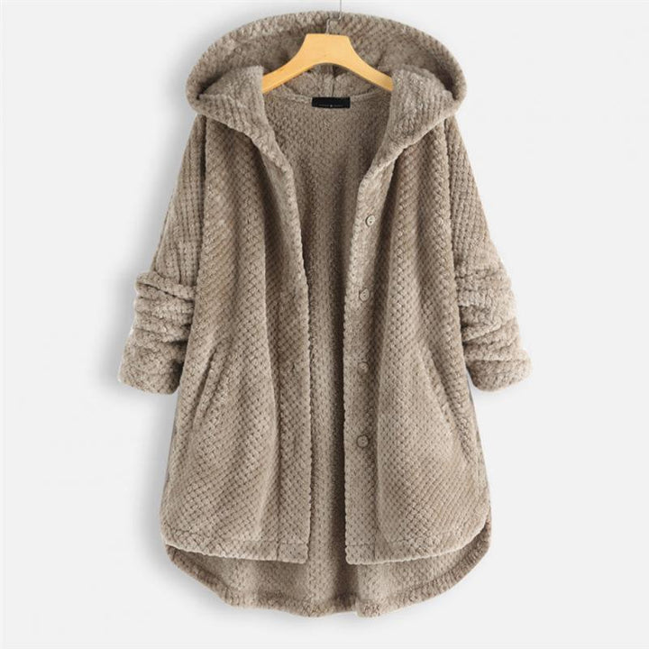 Variant image for Dana™ Ribbed Hooded Wrap - Soft, Warm & Versatile Cardigan for Autumn-26