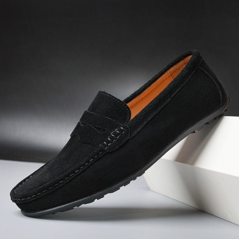 Jacob™ Black Suede Loafers for Women - Luxurious Comfort & Style 3