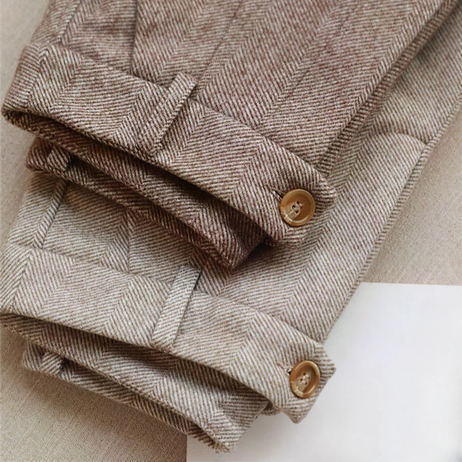 Meike - Elegant pants made of pure wool 2