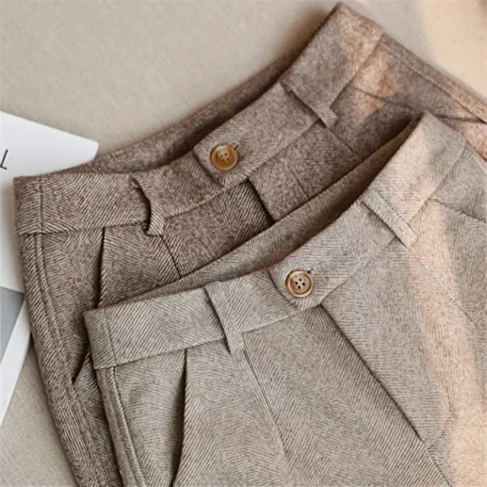 Meike - Elegant pants made of pure wool 3