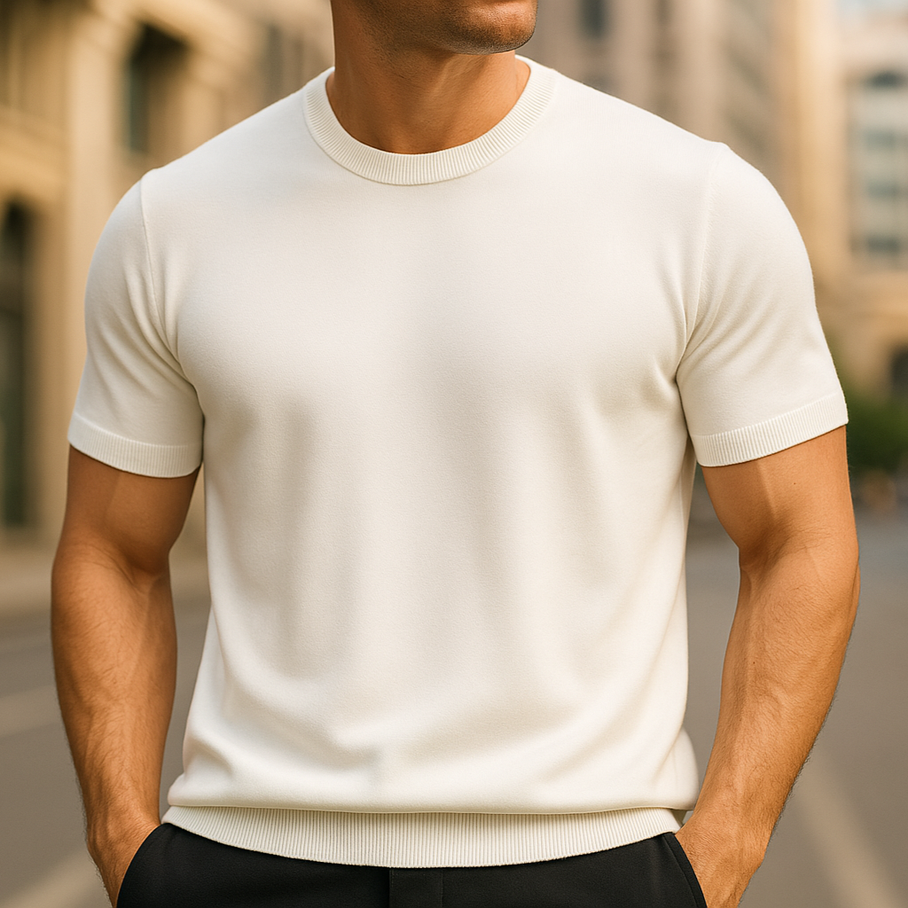 Pankov - Stylish Short Sleeve T Shirt 0
