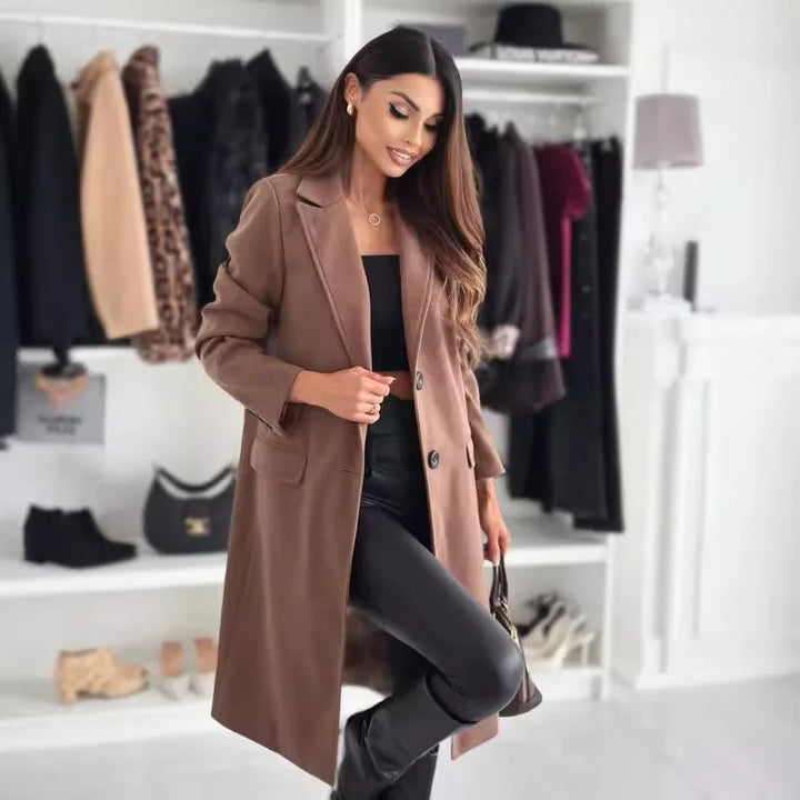 Black Wool Coat Women - Timeless Elegance & Unmatched Comfort-2