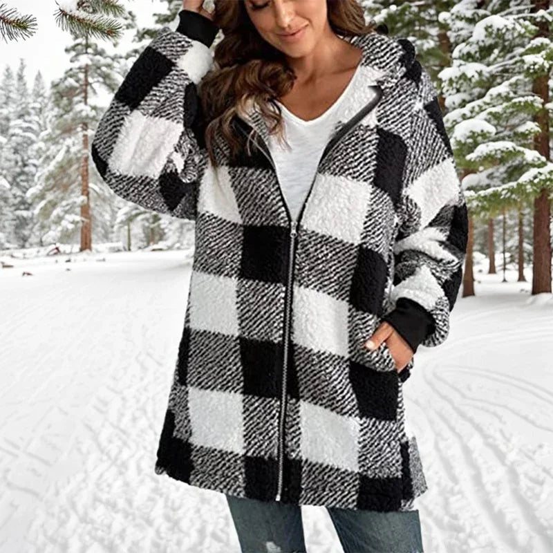 Elegant Women's Jacket - Stylish Fit for Warmth & Comfort-3