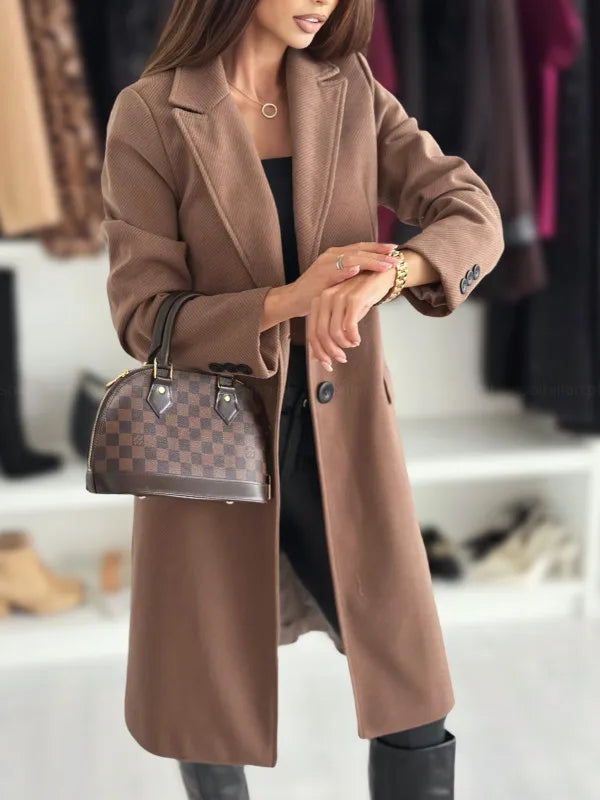 Black Wool Coat Women - Timeless Elegance & Unmatched Comfort-1