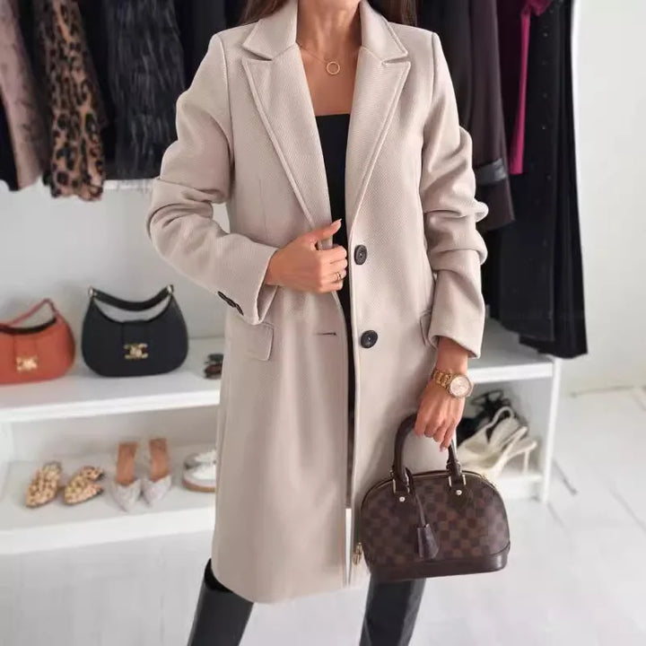 Black Wool Coat Women - Timeless Elegance & Unmatched Comfort-3