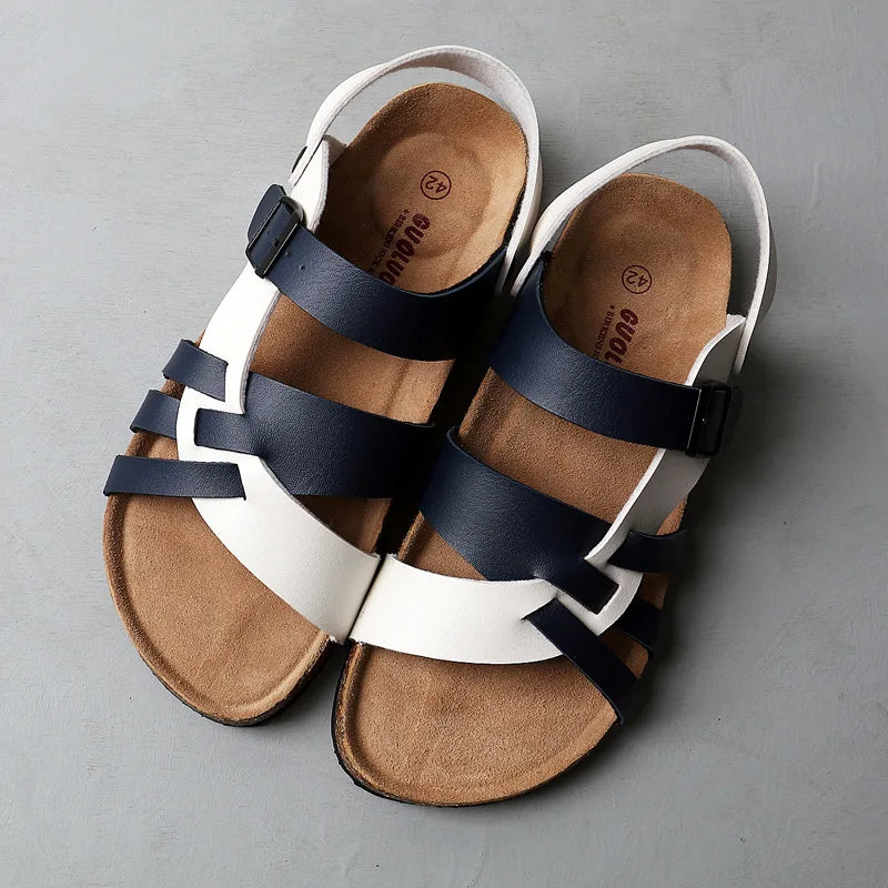 Variant image for Mens Brown Leather Sandals - Ultimate Comfort & Stylish Design-23
