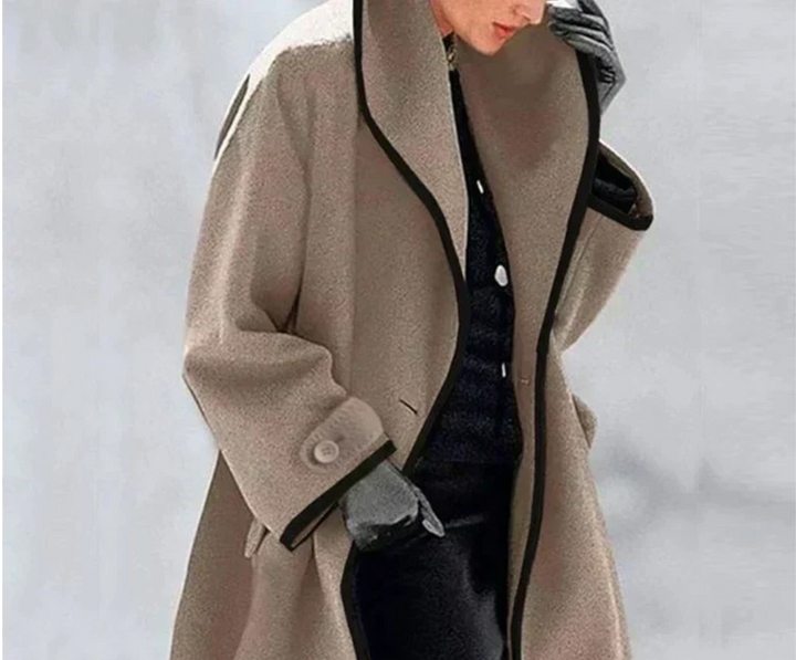 Variant image for Black Trench Coat Women - Stylish Insulated Design for Warmth-25
