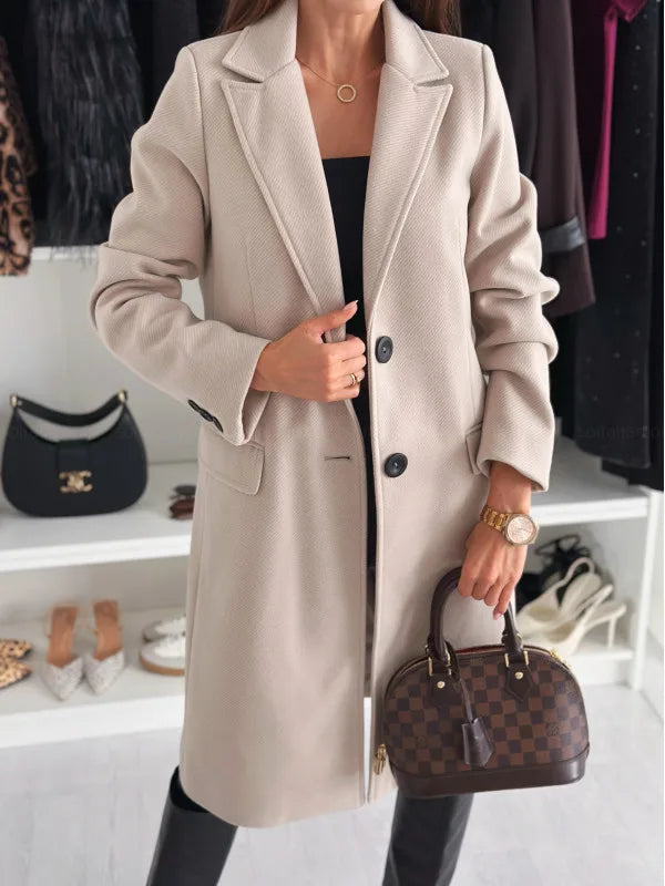Variant image for Black Wool Coat Women - Timeless Elegance & Unmatched Comfort-16