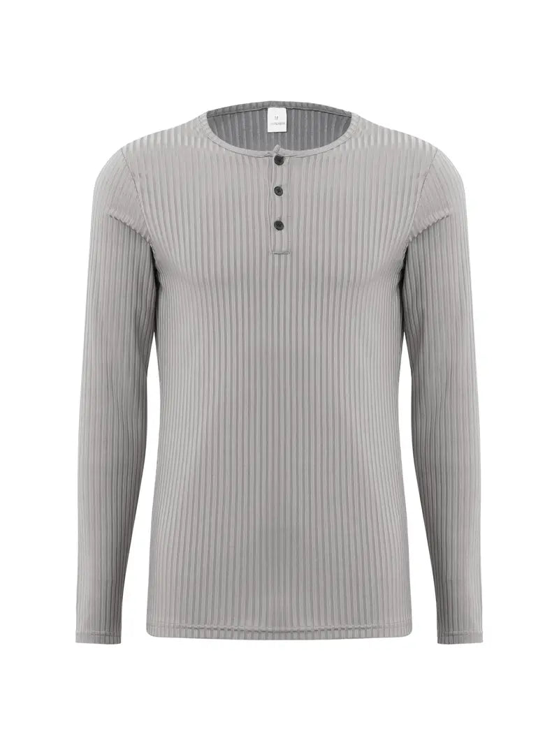Slim-Fit Men's Dress Shirt - Polished Look with All-Day Comfort 4