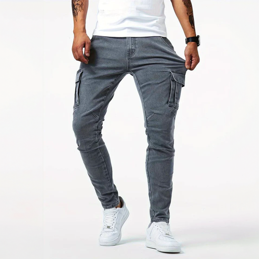 Urban Cargo Jeans - Comfort & Style for Men and Women 1
