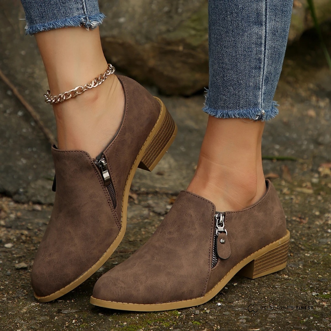 Veya | Zip-Up Ankle Boots 1