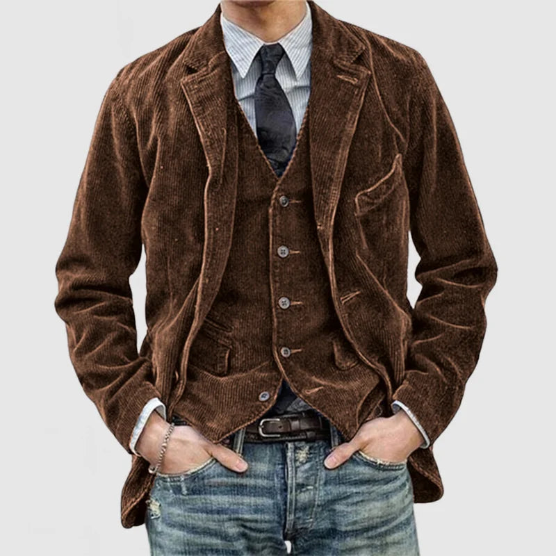 Vintage Blazer Set - Timeless Elegance & Versatile Comfort 0