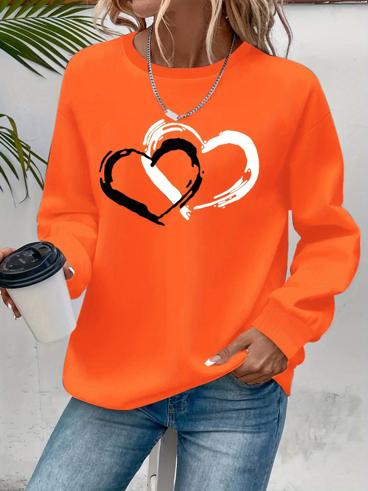 Elegant Heart Sweater - Soft, Cozy Fabric with Flattering Fit 4