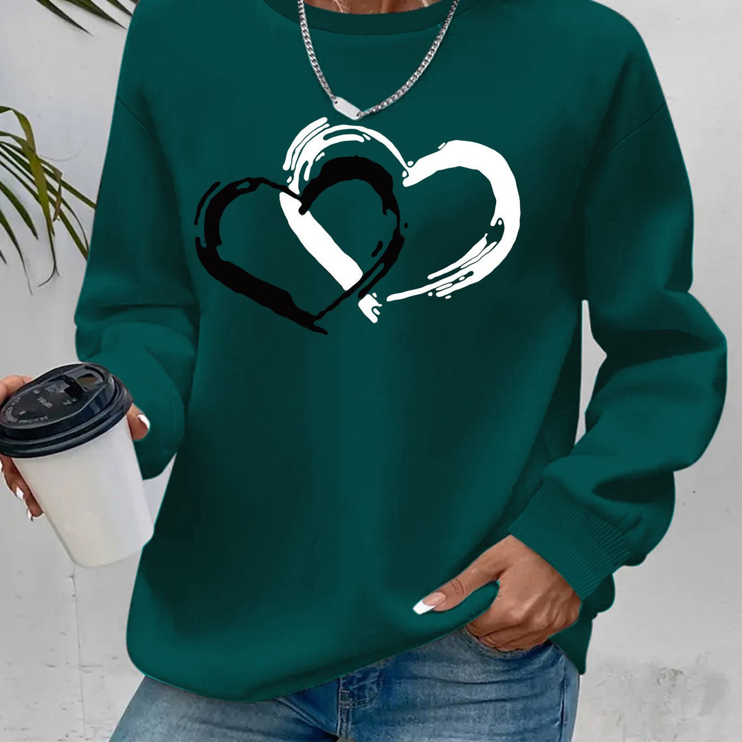 Variant image for Elegant Heart Sweater - Soft, Cozy Fabric with Flattering Fit-16
