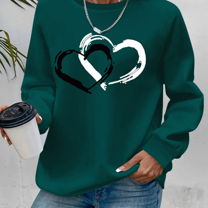 Variant image for Elegant Heart Sweater - Soft, Cozy Fabric with Flattering Fit-16