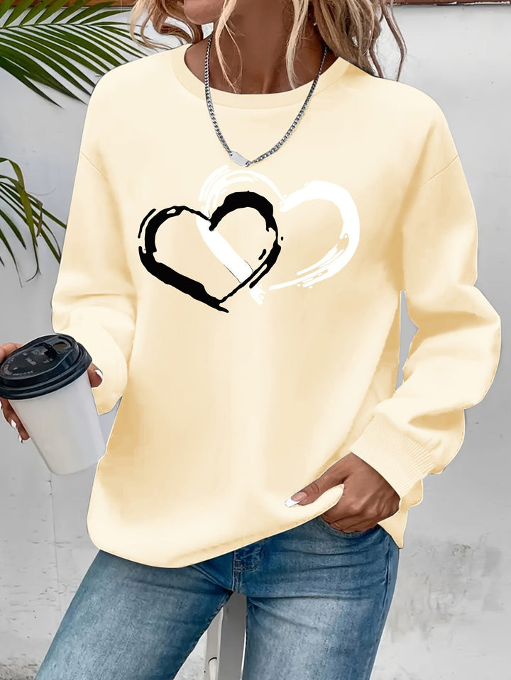 Elegant Heart Sweater - Soft, Cozy Fabric with Flattering Fit 6