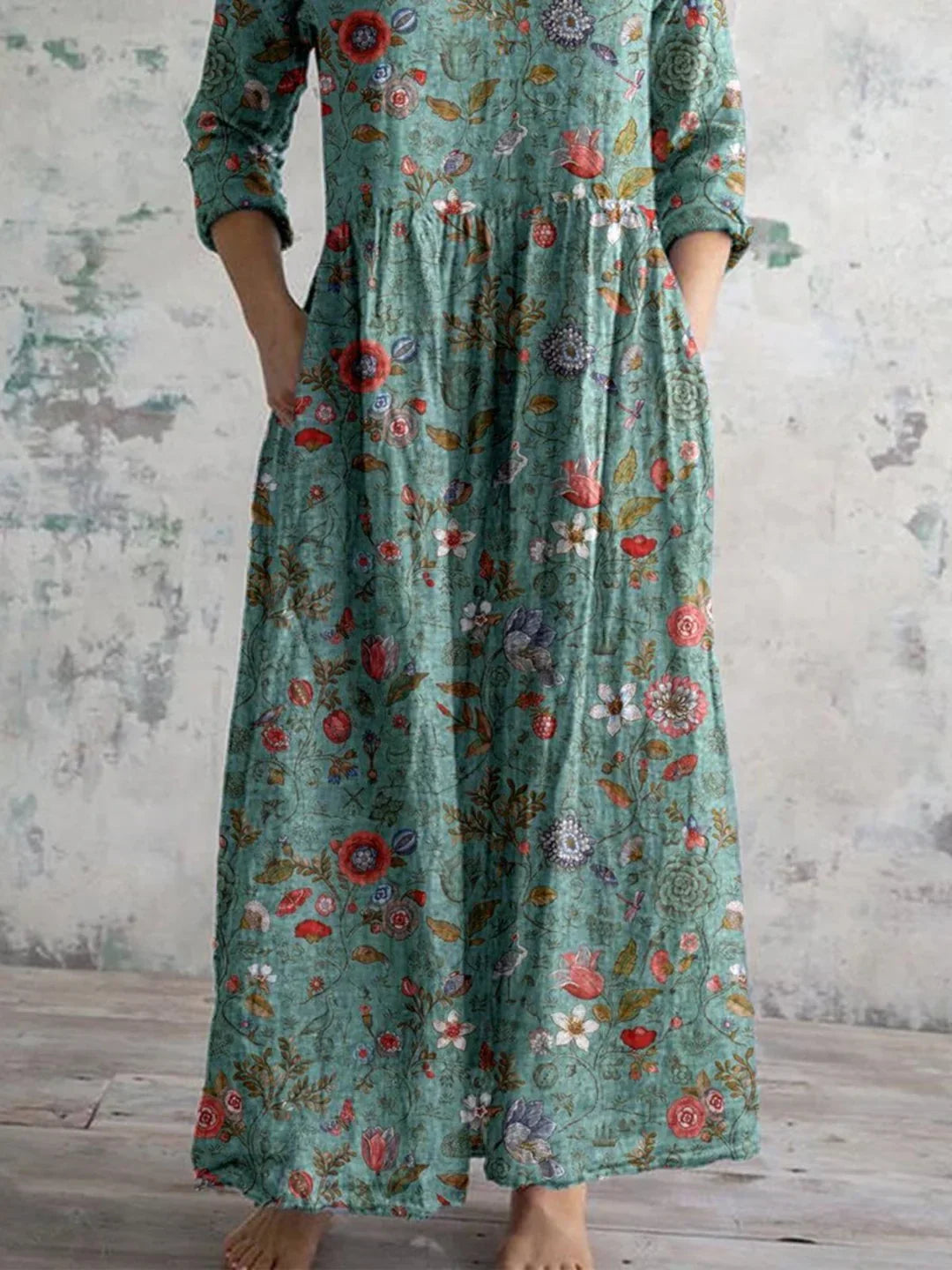 Floral Print Dress - Elegant Summer & Wedding Guest Style-2