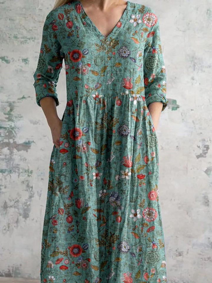 Floral Print Dress - Elegant Summer & Wedding Guest Style-3