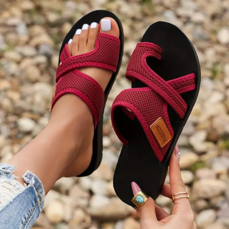 Anna™ Mesh Slippers - Breathable Comfort & Ergonomic Support-3