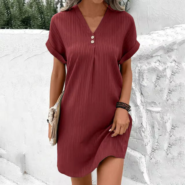 Womens Dress - Tummy Covering, Elegant Design for Formal & Casual Events-4